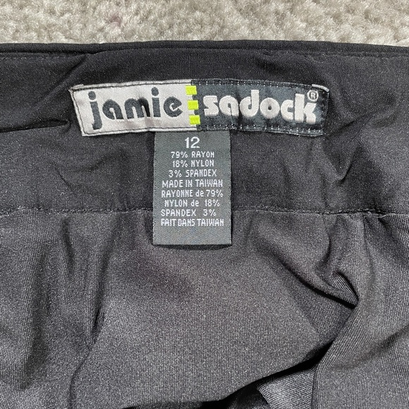 Jamie Sadock Black Golf/Tennis Skirt - Size 12 - Picture 5 of 5
